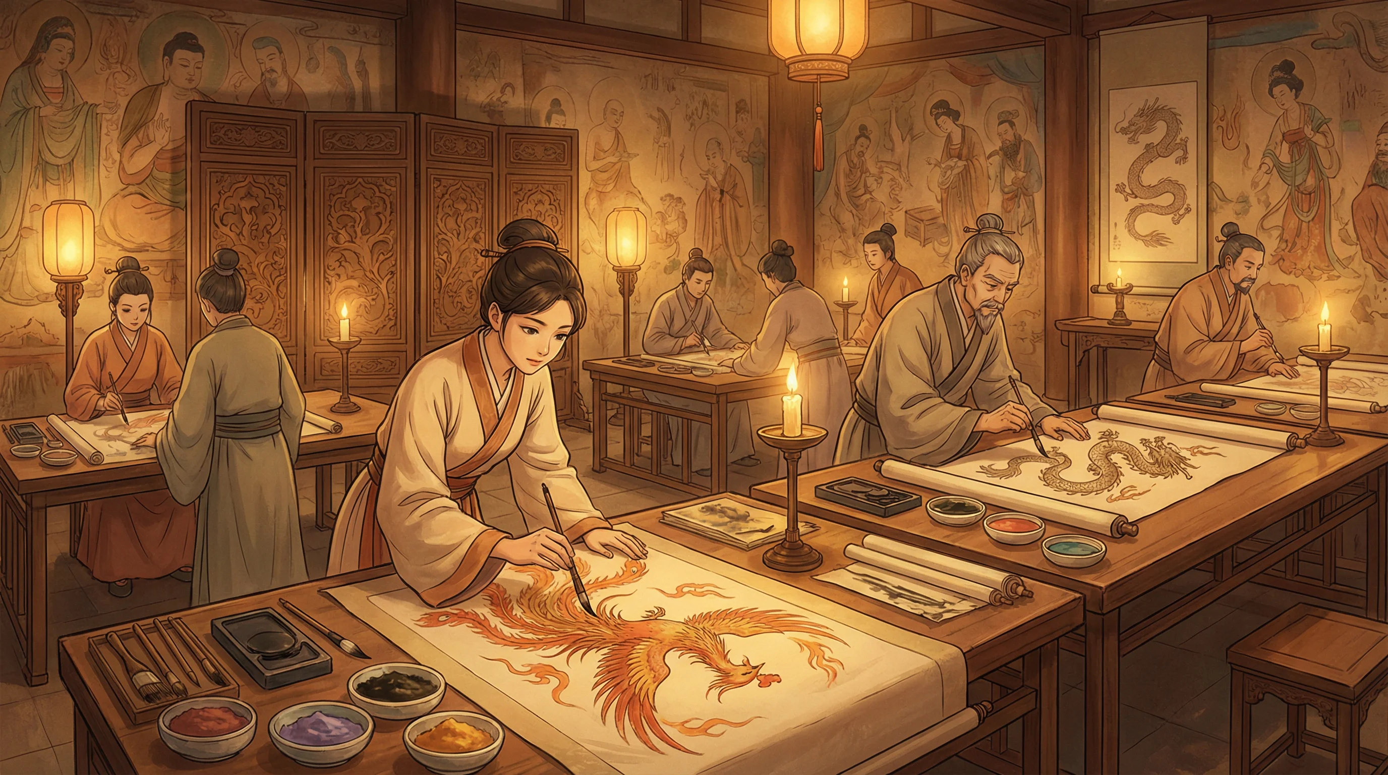 画师入驻 - 我的娘家我的婆全集 国风动漫画师